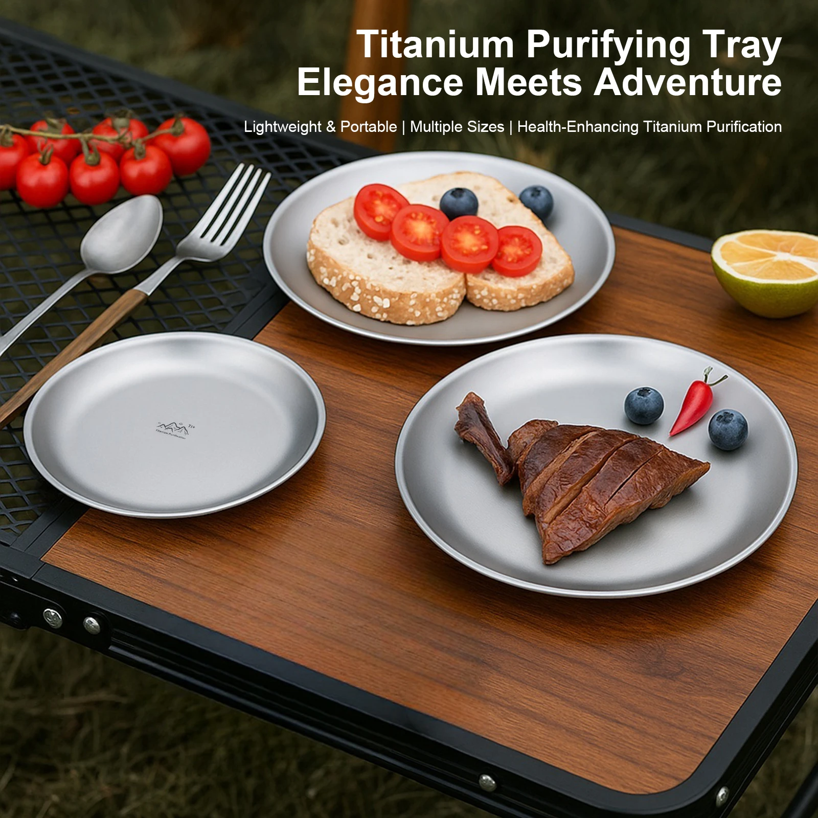 Piatto Portatile in Acciaio In - Camping Cooking Set Stainless Steel recensione e prezzo