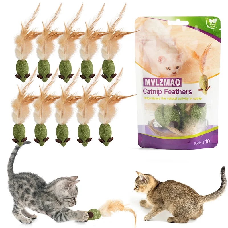 【セール中】ネズミ猫のおもちゃ キャットニップ フェザーボール セルフクリーニング歯 インタラクティブ ホーム 追いかけるゲーム おもちゃ製品 キャットミントボール トレーニングおもちゃ