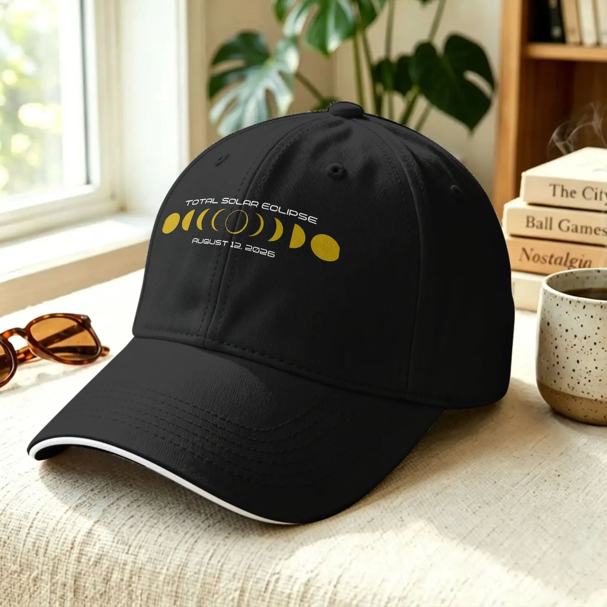 Iceland Total Solar Eclipse August 2026  Baseball Cap Men Adult Trucker Hat Summer Casual Hippie Breathable Snapback Cap