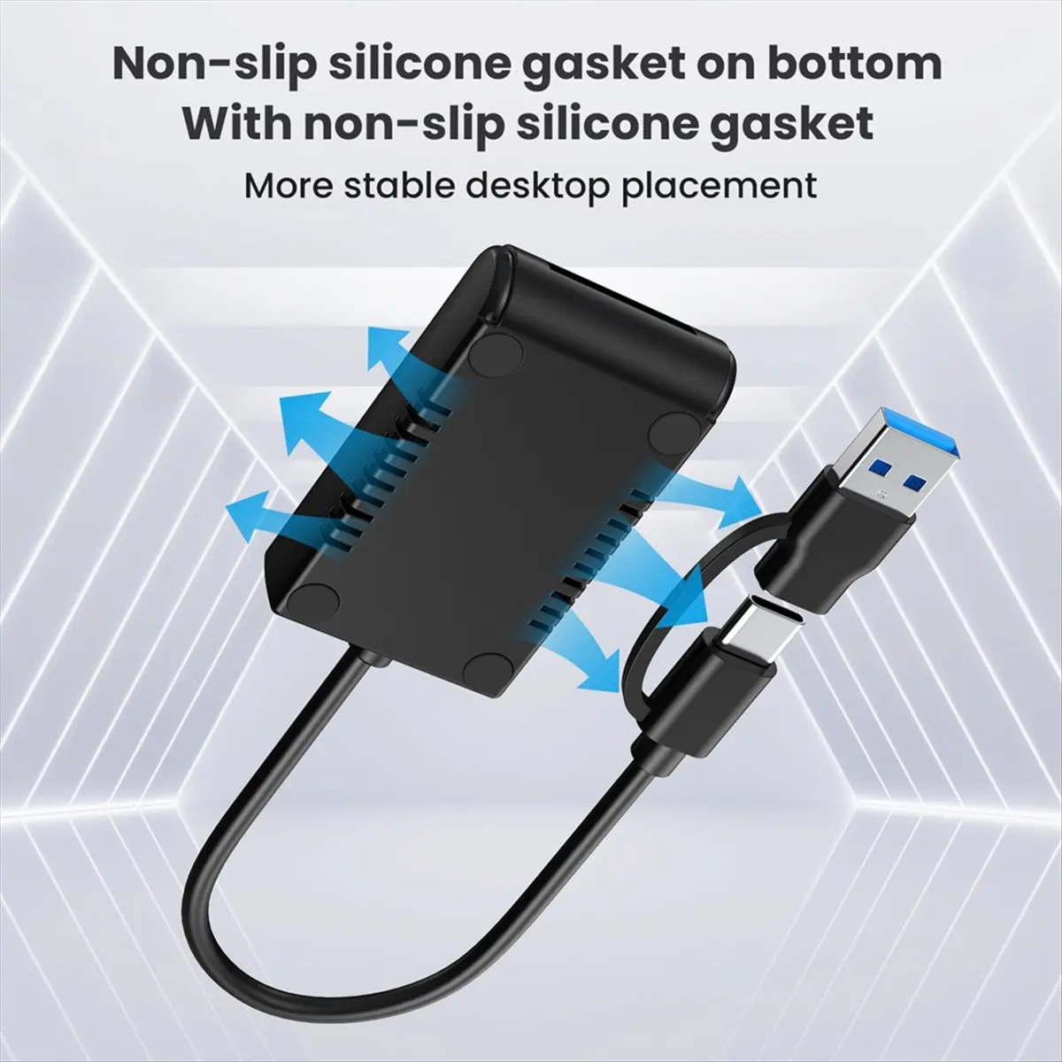 Cmpt And Acce Store Offer PC Accessories M.2 NVME Hard Disk Drive Cable Type C 3.2 USB3.0 M.2 SSD Reader