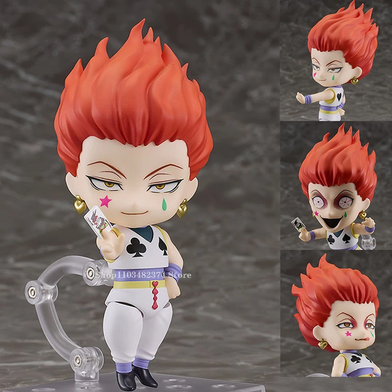 

10cm Hunter×hunter Mini Figure 1444# Dolls Hisoka Action Figure Movable Model PVC Adult Collectible Hisoka Figurine Toys Gift