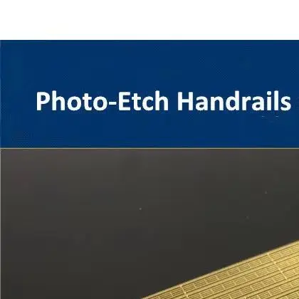 CYPE005 1:700 Photo Etched Copper Handrail Ladder For Model Ship Building DIY Scale Boat Railing Detailing Accessories Parts