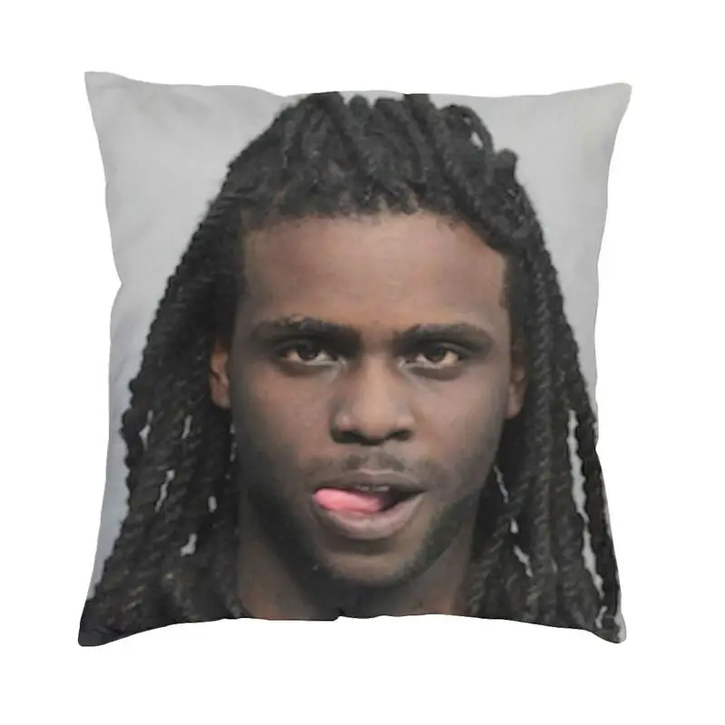 

Chief Keef Music Rappyer Square Pillow Cover Decoration Cushions Throw Pillow for Sofa Double-sided Printing