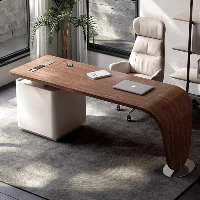 Desktop Desk Corner Office Executive Tables Furniture Room Simple Table Setup Accessories Multifunctional Tisch Auxiliary Work