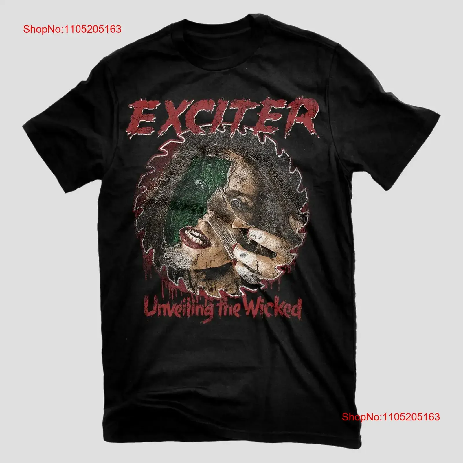 NEW Exciter Band Black Cotton unisex All size S 5XL For Fans T Shirt HD327 vintage Washed Soft Top For Everyday Wear homme