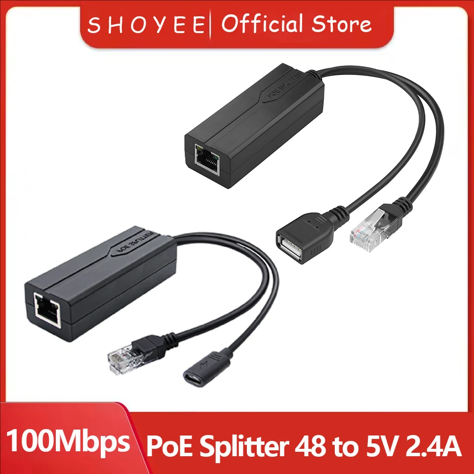 splitter-poe-5v-24a-usb-tipo-c-femea-ieee-8023af-at-adequado-para-cameras-de-seguranca-telefones-voip-alimentacao-via-ethernet