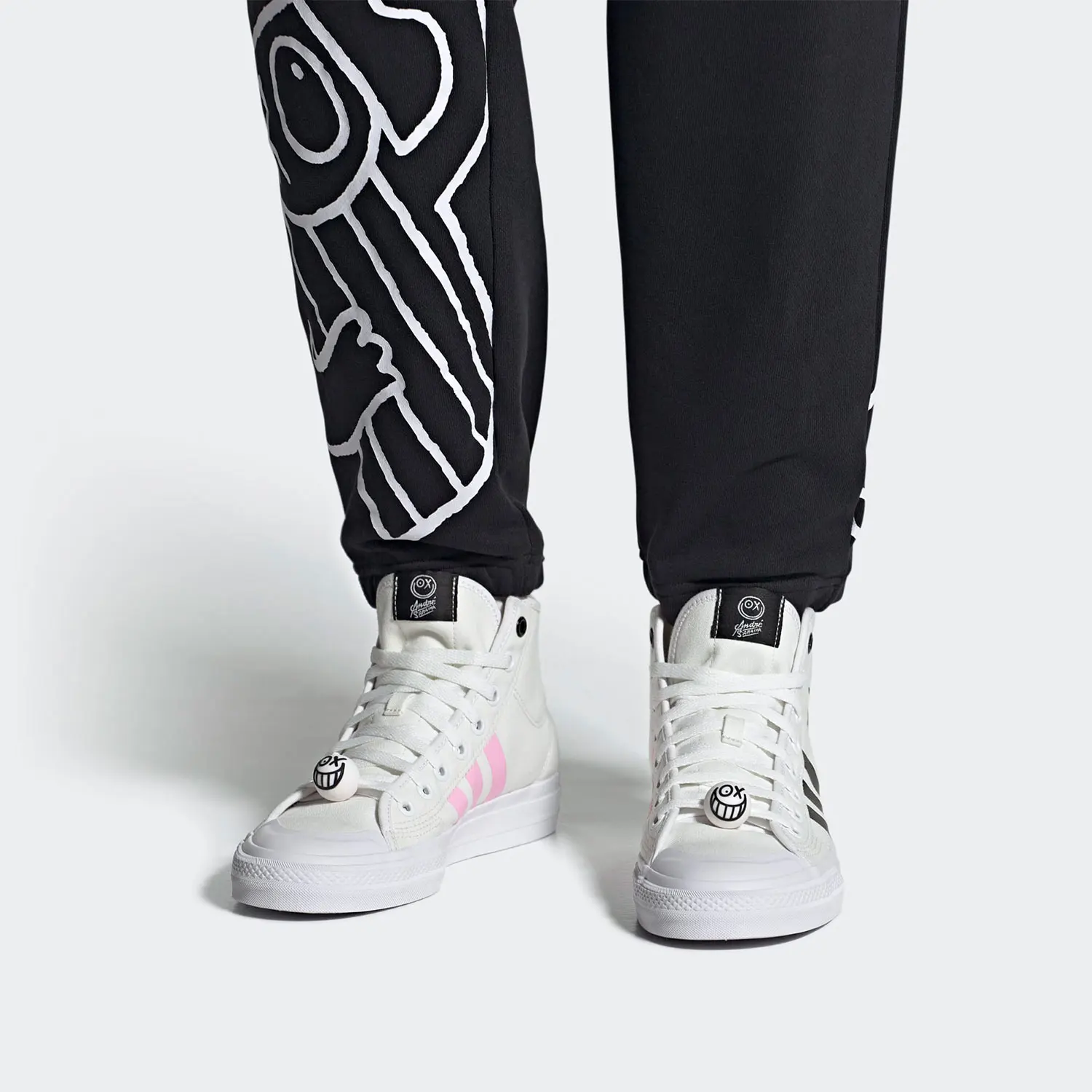 アディダス 正規品 スーパースター ユニセックス キャンバス ハイトップ カジュアル スニーカー HQ6861