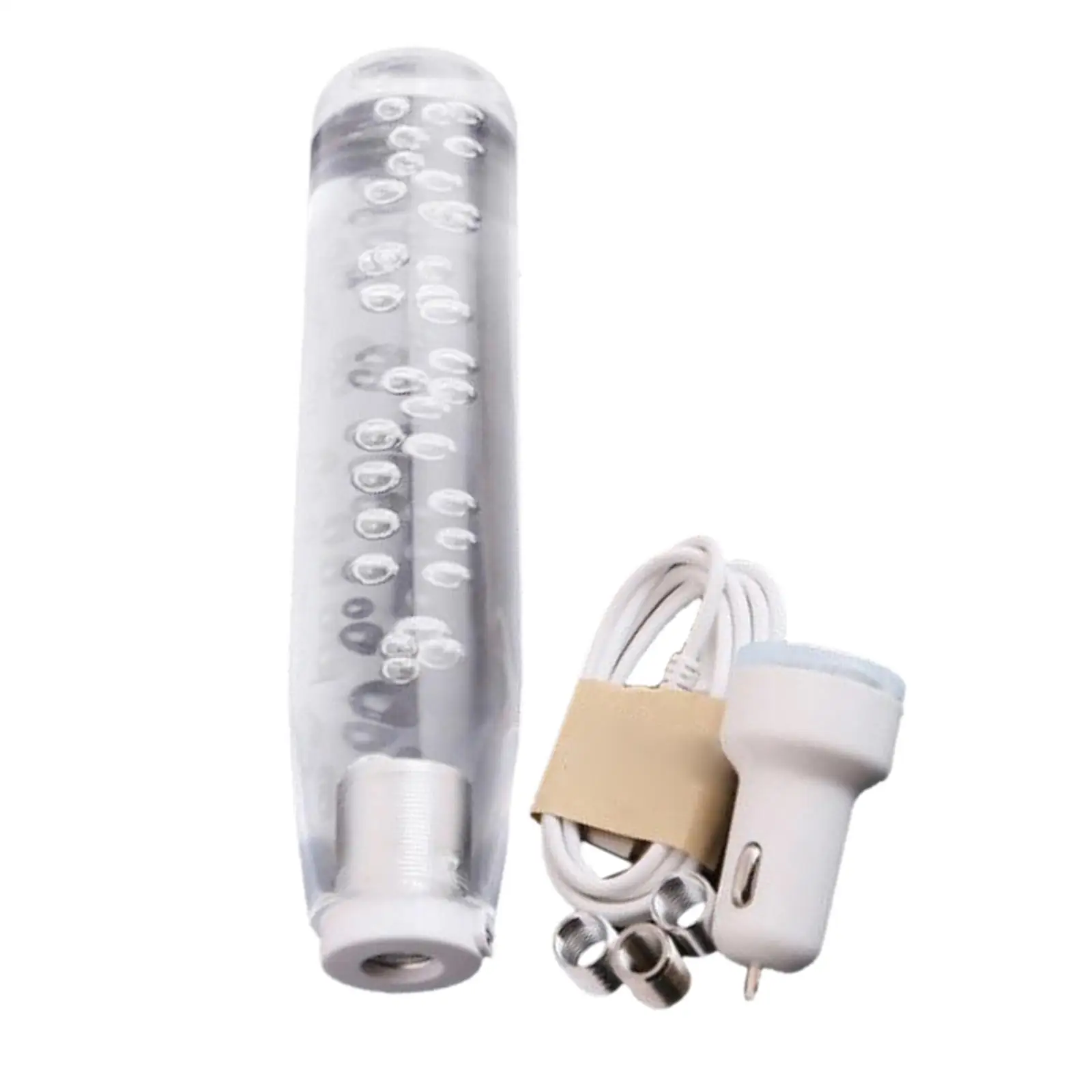 

Универсальный ручной автомобильный светящийся пузырьковый рычаг переключения передач с замены адаптеров