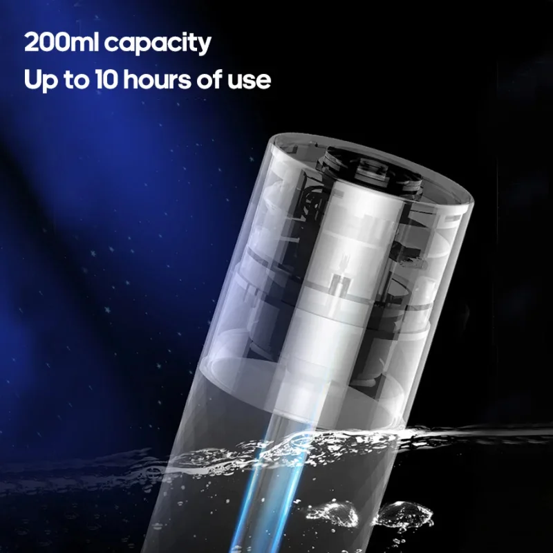 

Portable USB Ultrasonic Air Humidifier Essential Oil Diffuser Car Purifier Anion Mist Maker with LED Lamp Romantic Light