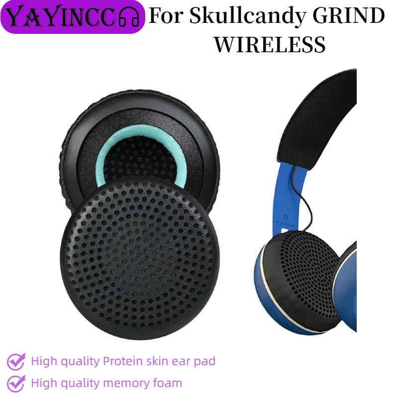 

New Arrivals Replacement Earpads Foam Ear Pads for Skullcandy GRIND WIRELESS Headphones Earmuff/Earphone Sleeve Headset