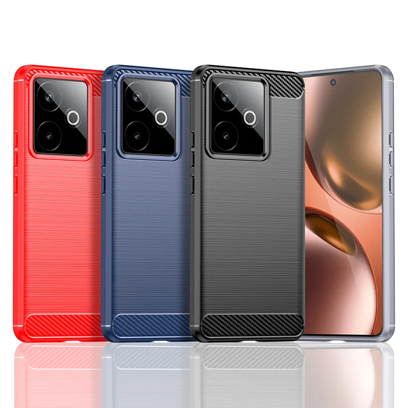 Plain Flexible TPU Case for Realme GT 7 7T GT7 5G Protective Cover Shockproof Back Shell Coque Fundas