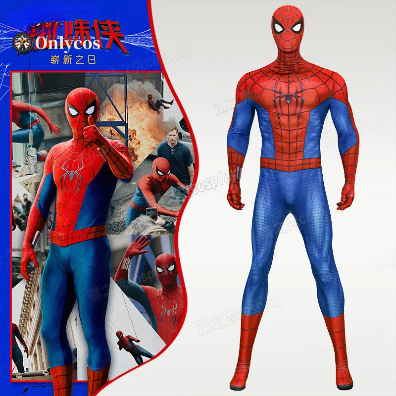 

Brand New Day Cosplay Spider Costume Peter Parker 3D Jumpsuit Party Uniform Hallowen Play Role Clothes Clothing Onlycos