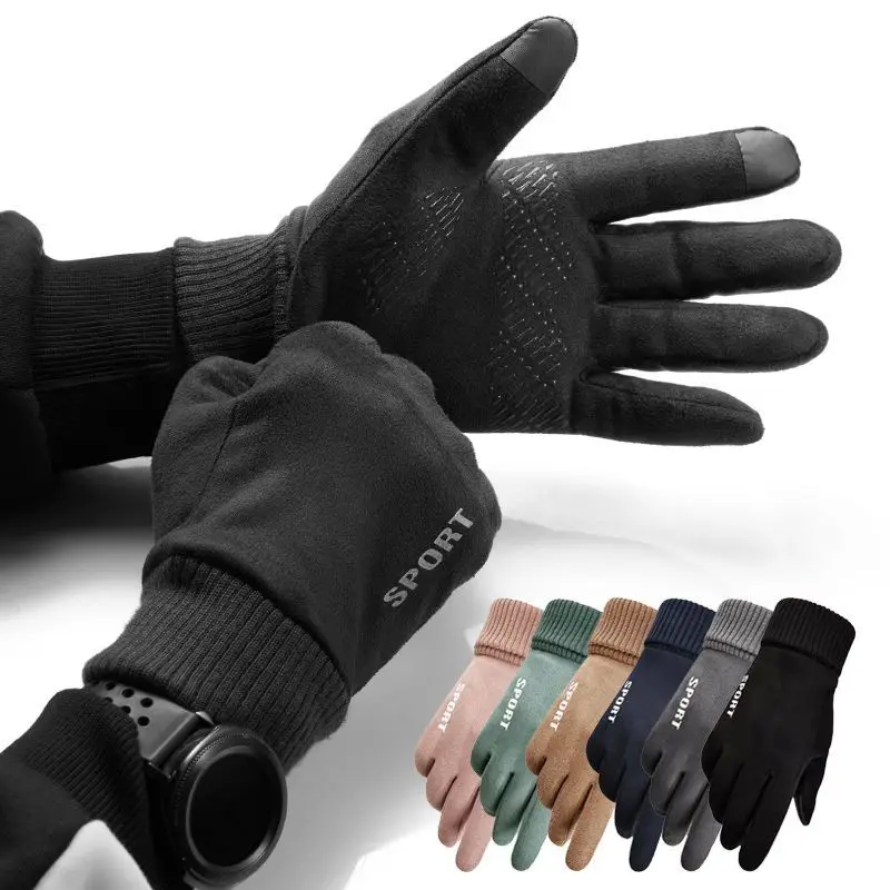 Winter Gloves Men Women Touch Screen Warm Gloves Water Resistant Windproof Thermal Gloves for Driving Running Ski riding