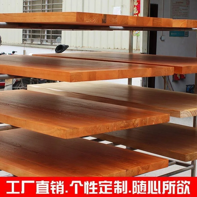 Solid wood planks, pine logs, ash wood, toon wood, large class table, dining table board, dining table solid wood panel, large b