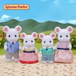 Sylvanian Families original  The mouse family clothes furniture houes  girl simulation play house doll toy accessories gift