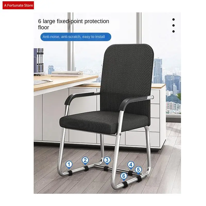 18X Office Chair Leg Felt Pads Covers Non-Slip Hook And Loop Fasteners Chair Feet Wrap Pads Protectors Hardwood-A78G