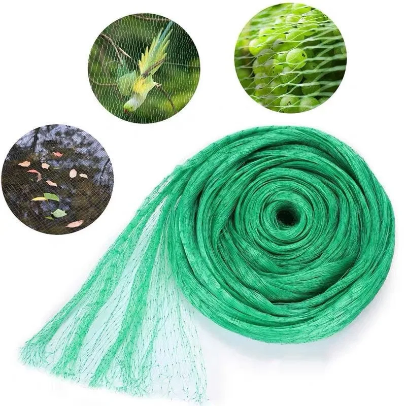 Bird Netting 5 Pcs per Bag Knotless PE Garden Net UV Resistant Plant Cover for Fruit Tree Vegetable Berry Orchard Balcony Pond