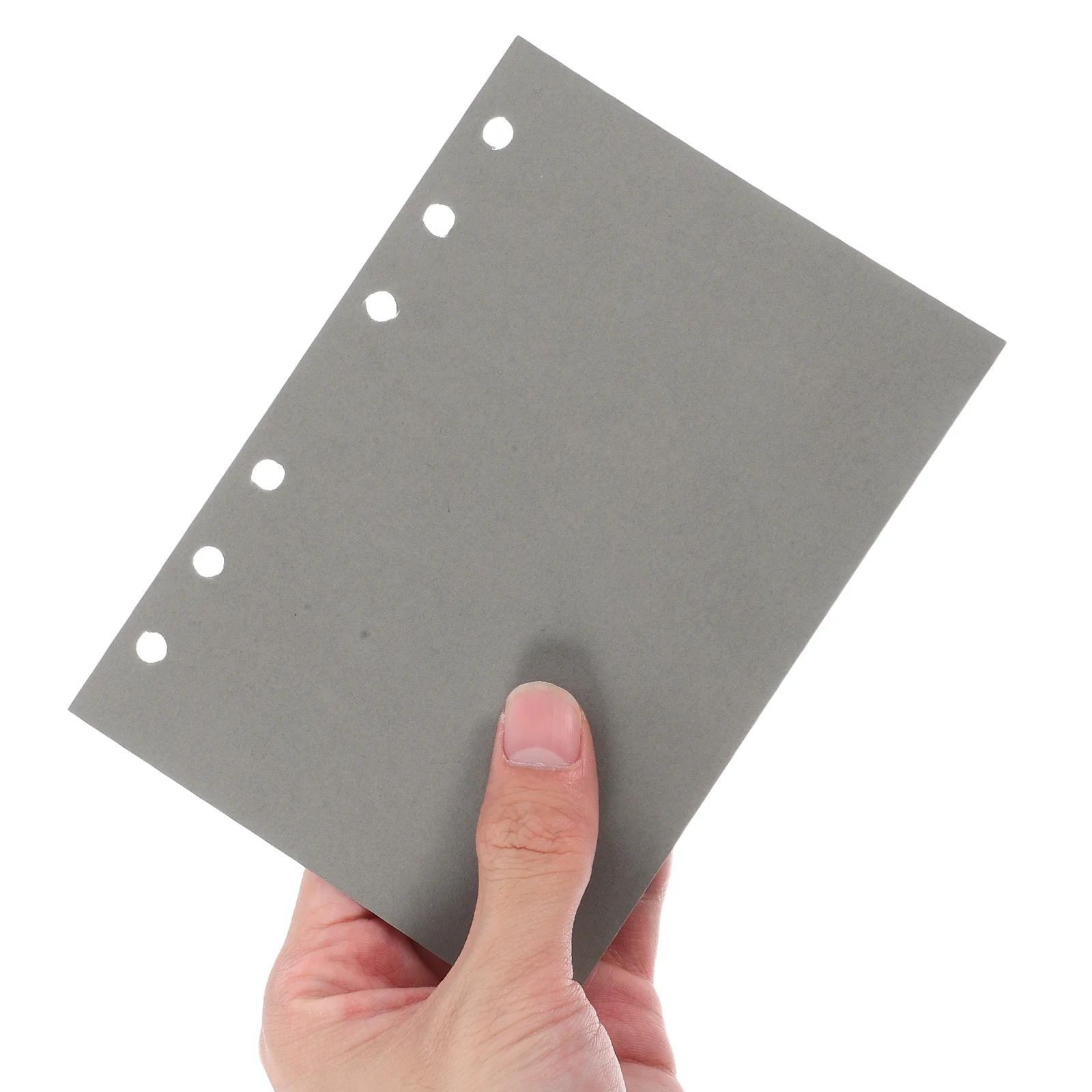40Pcs A6 6-Ring Binder Refill Paper Ample Sheets Long-Lasting No Bleed Ideal for Notebook Weekly Planner Daily