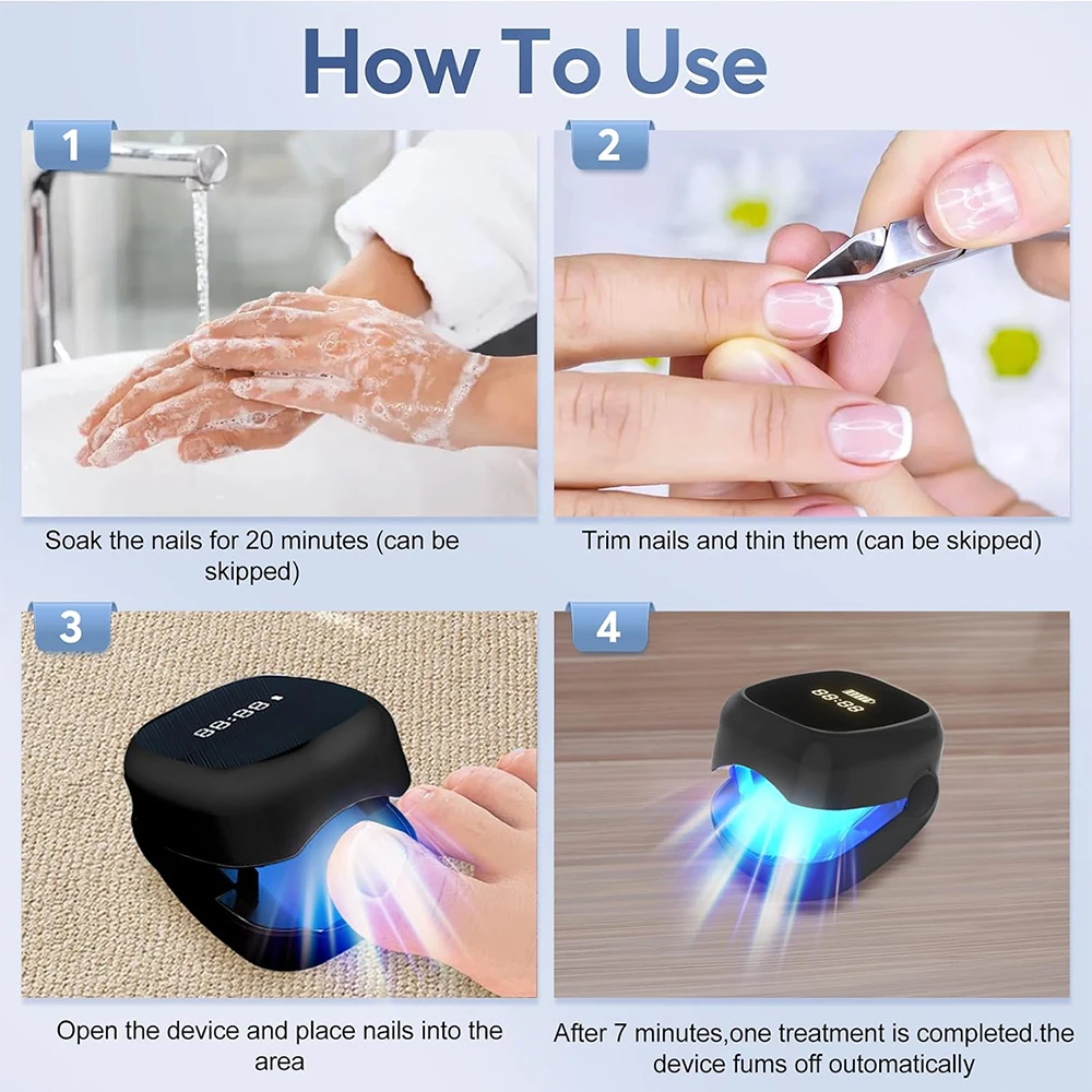 جهاز ليزر للأظافر الفطرية إصلاح أظافر القدم علاج أظافر مضاد لعدوى الفطريات الداحس فطار أظافر نام