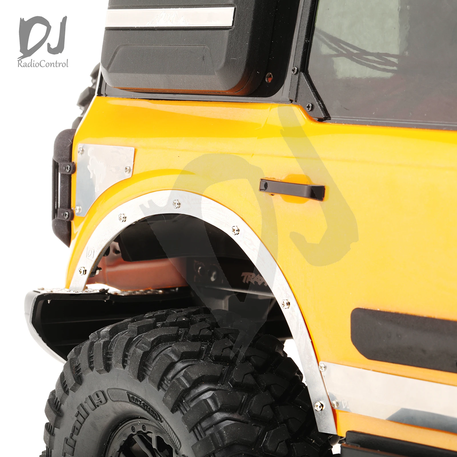 Metalowe Koło Brwi Symulacja Listwa Dekoracyjna Do Części Pojazdów Terenowych 1/10 Trx-4 92076-4 Bronco