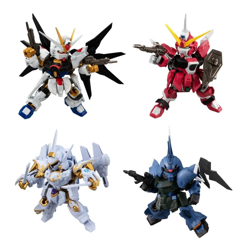 Bandai Mobile Suit Gundam MOBILITY JOINT 8 Full Set 8 Boxes Mighty Strike Freedom Justice Hyaku Shiki Assembling Gift