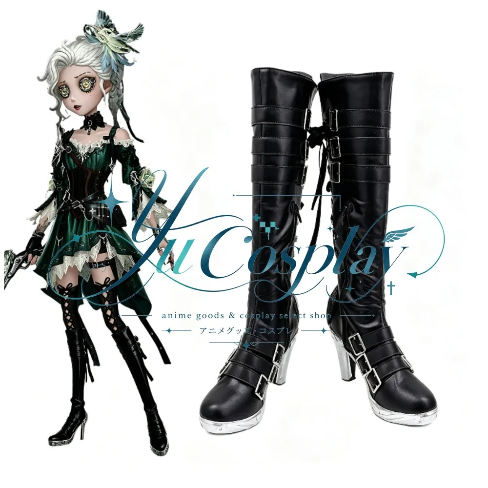 Identity V Martha Skylark Song Cosplay Shoes Air Force Character Boots Custom Footwear