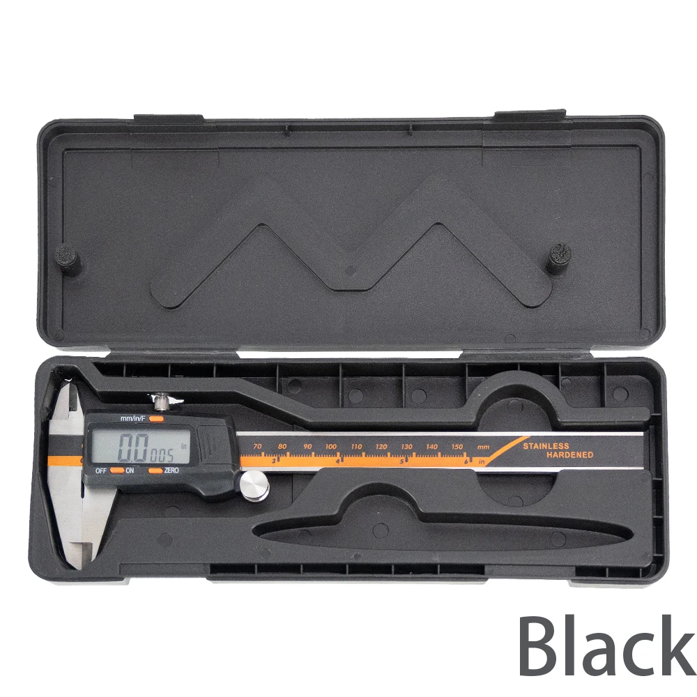 150mm High-Precision Digital Caliper Stainless Steel Vernier Caliper MM/Inch 0.01mm Resolution Ideal for Mechanical Students Use