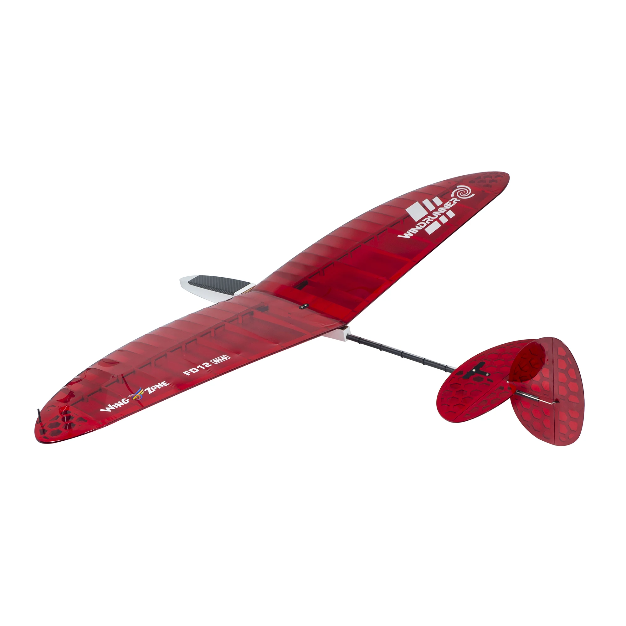 FDCG12 ARF 1.2M Envergadura Windrunner Discus Lançamento Planador Balsa ARF F3K DLG Dancing Wings Hobby