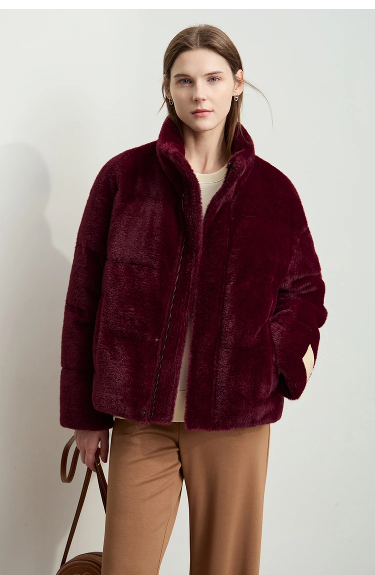 AMII Minimalist Down Jacket for Women 2025 Winter New Warm Lower Pile Duck Down Loose Thick Female Commuter Overcoat 12444008