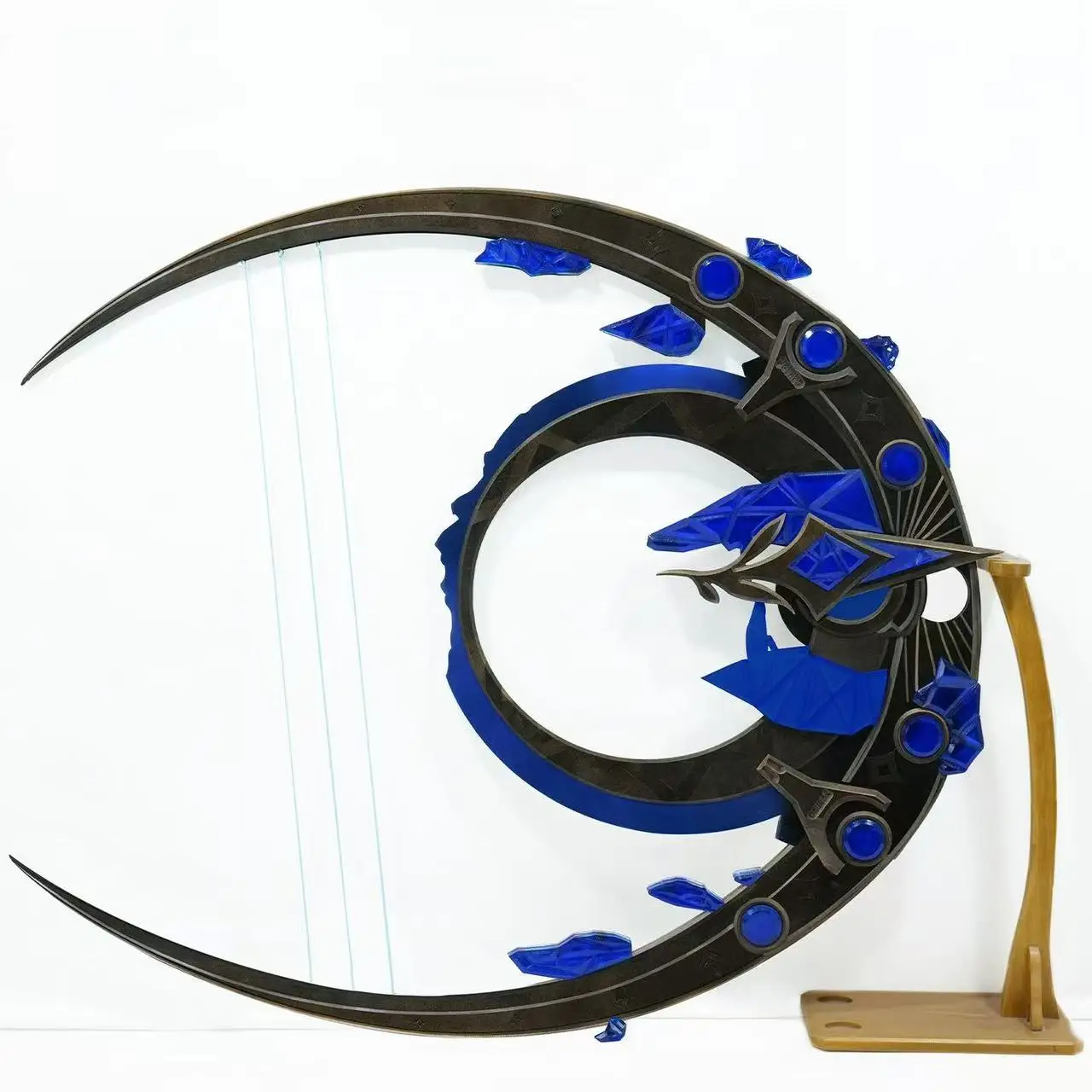Yuno scya arco armas prop jogo ondas wuthering cosplay prop halloween natal fantasia festa acessórios traje