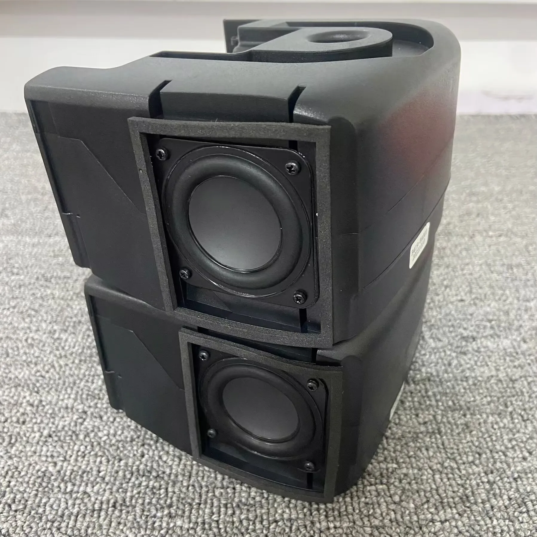 GHXAMP لـ Harman العلامة التجارية الجديدة المزدوج 2 بوصة كامل المدى المتكلم لتقوم بها بنفسك سطح المكتب السلبي مضخم الصوت عدة 2 قطعة