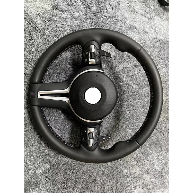 

Car steering wheel Customized leather Steering Wheel For F10 F30 1 2 3 4 5 6 series X1 X4 X5 X3