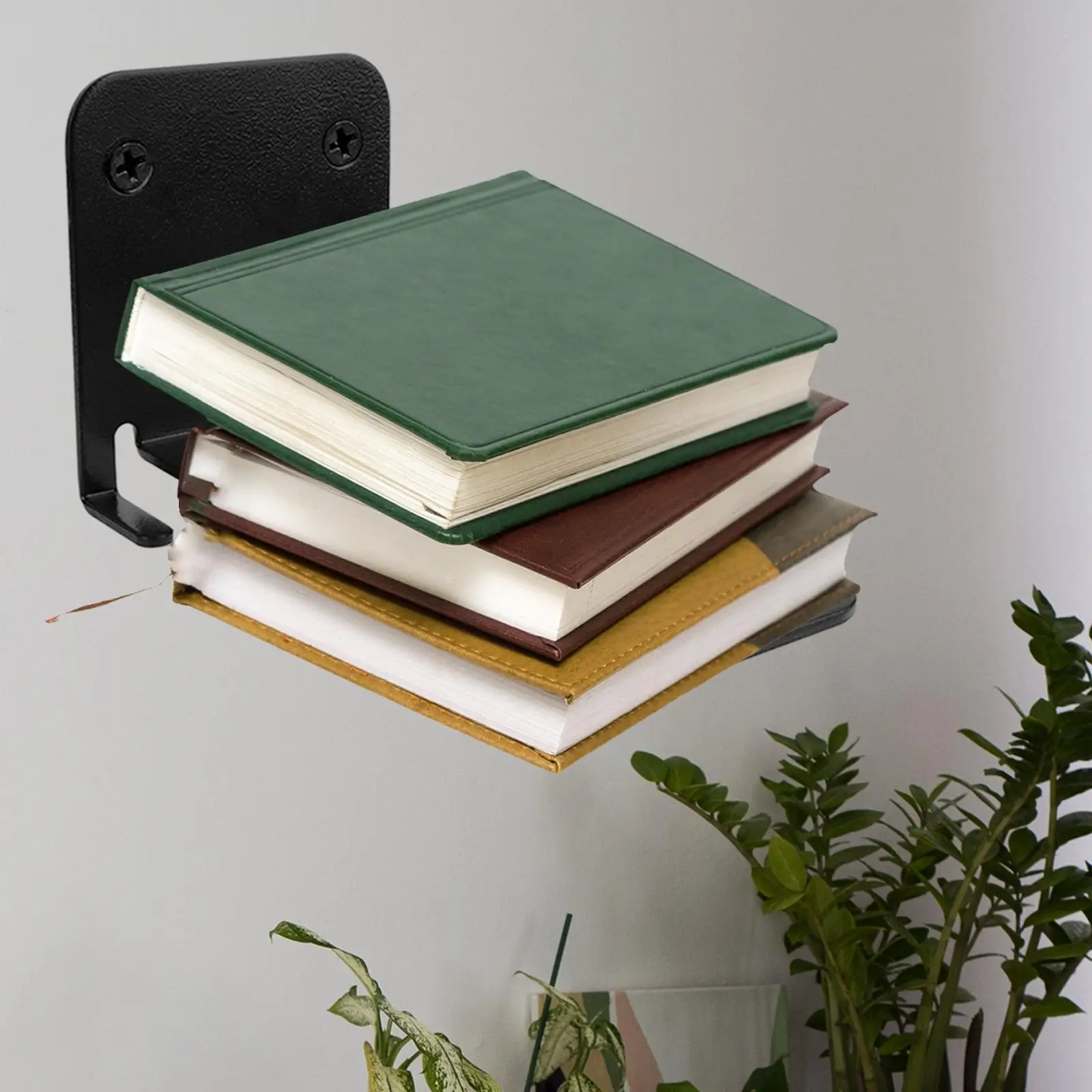 

Floating Bookshelf Invisible Book Organizer Multipurpose Shelves for Nursery