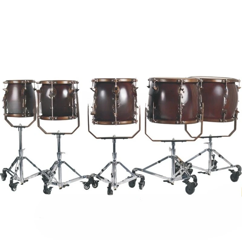 

-02 Five-tone drum, five-tone drum, folk orchestra, national musical instruments, percussion instruments, timpani