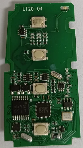 KEYECU Board ID: 61E366-0020 for Toyota Smart Remote Car Key 314.3MHz / 433MHz 8A Work for K518 K518ISE KH100+