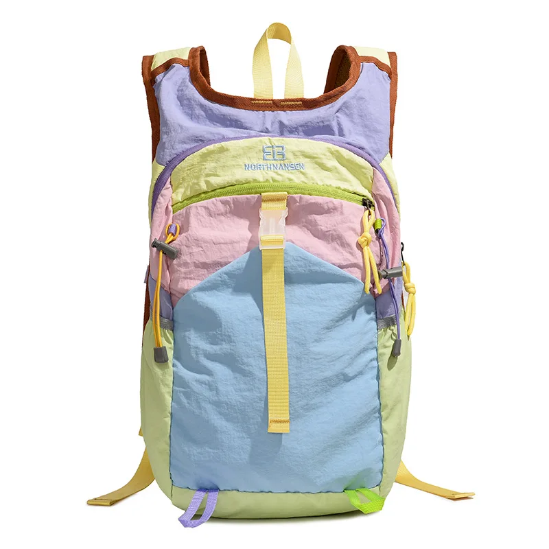 2026 Fashion Casual Lightweight Large Capacity Backpack Outdoor Nylon Sports Backpack Wholesale New Alphabet Travel Backpack