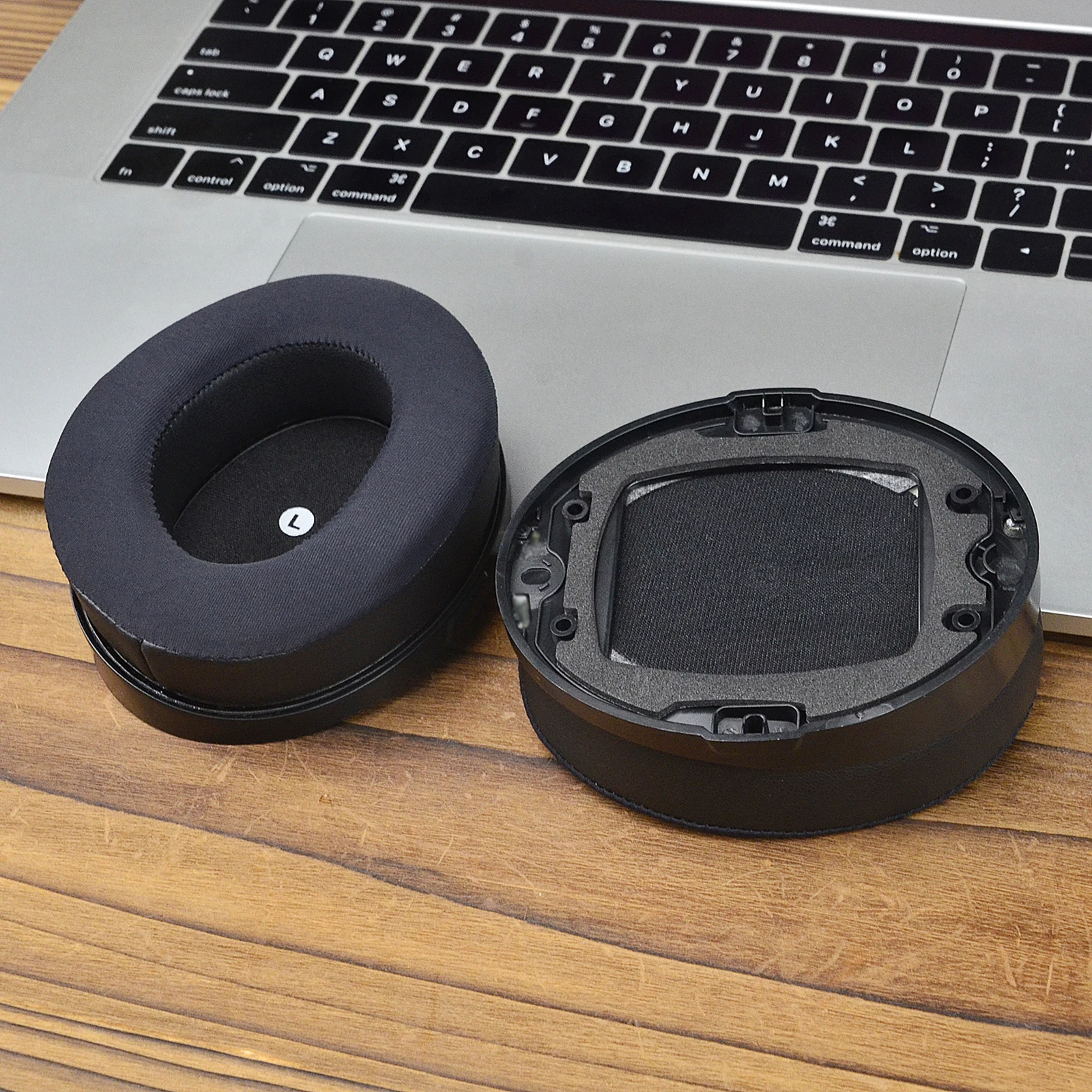 Imagem -02 - Almofada Capa Substituição para Audeze Mobius Ice Feeling Memória Esponja Ear Pads Headconjunto Acessórios Par Novo