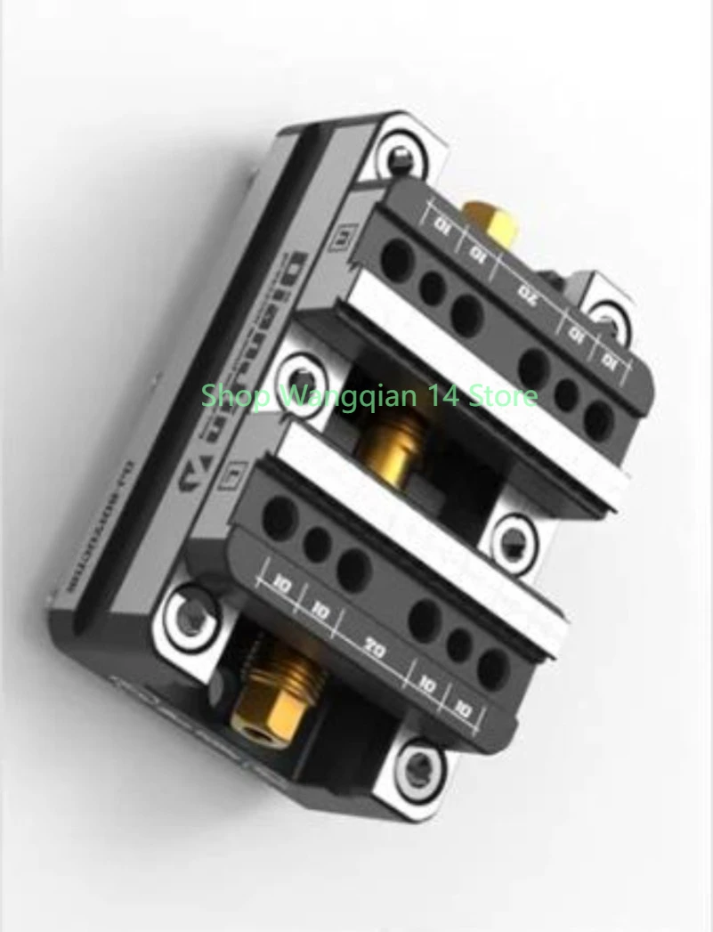 4/5-Axis Fixture Self-centering Vise Positive and Negative Quick Clamping DJ-1015S DJ-1015CRM Self Centering Vise