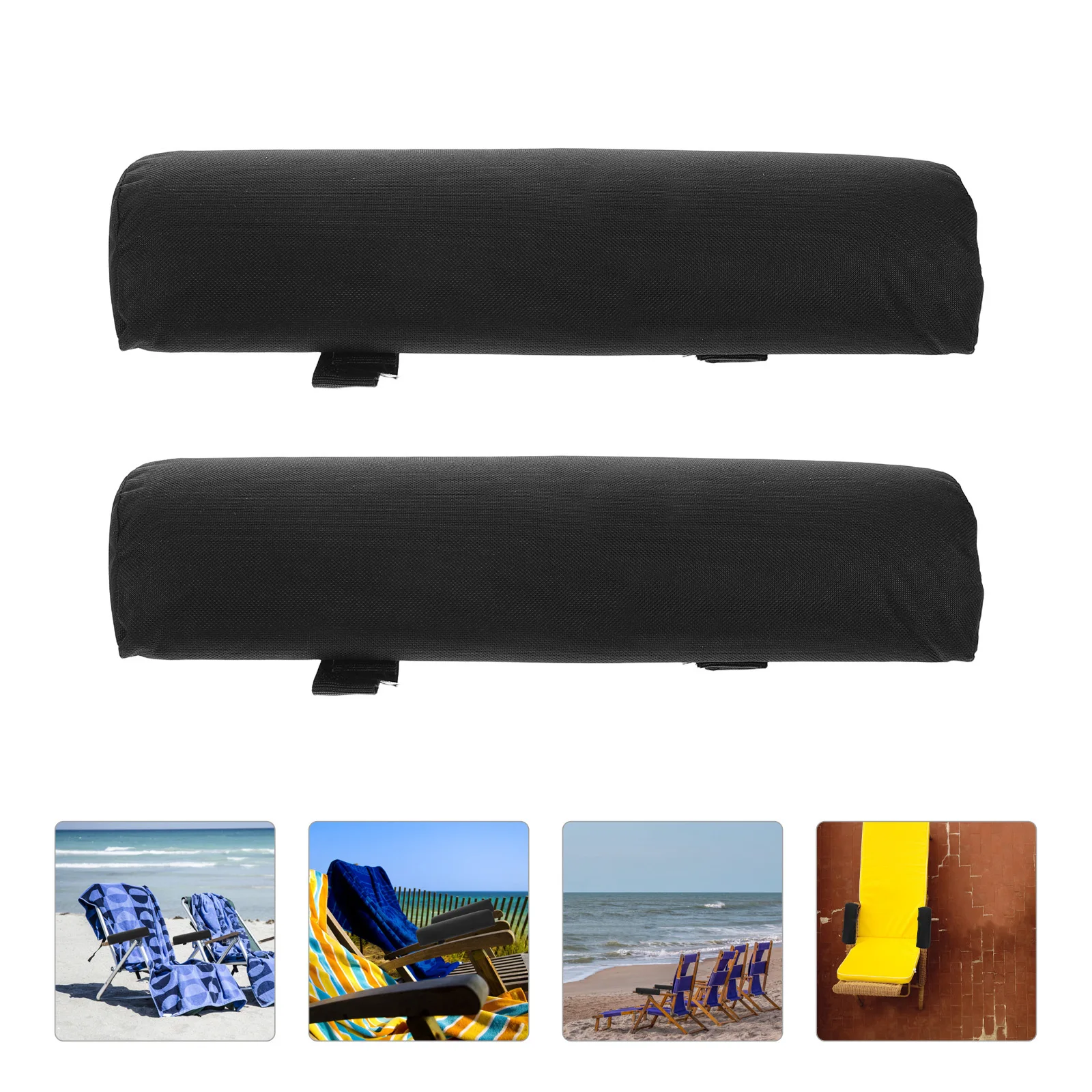 

Foldable Chair Armrest Pads Soft Cushion For Outdoor Camping Travel Beach Chairs Elbow Replacement Pad Chair Accessories