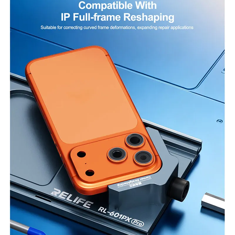 RELIFE RL-601PX Pro Multifunktionaler Randkorrektor, geeignet für die Reparatur von Mittelrahmen und Ecken. – Detail 12