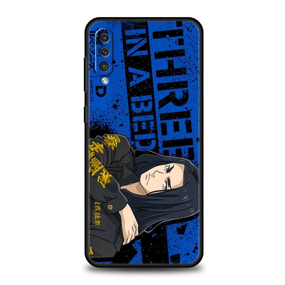 Tokyo R-Revengers A-Avengers Phone Case for Samsung Galaxy A24 A13 A53 A73 A33 A22 A12 A70 A50 A10 A20 5G Silicone Cover Shell