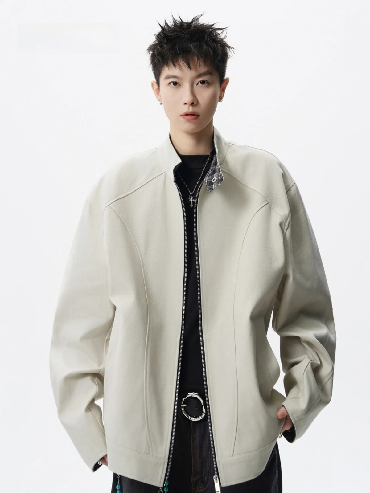 

Модный лоскутный воротник-стойка Jaet ort Sle, повседневная верхняя одежда для мужчин и женщин, зимний хлопковый топ в американском стиле