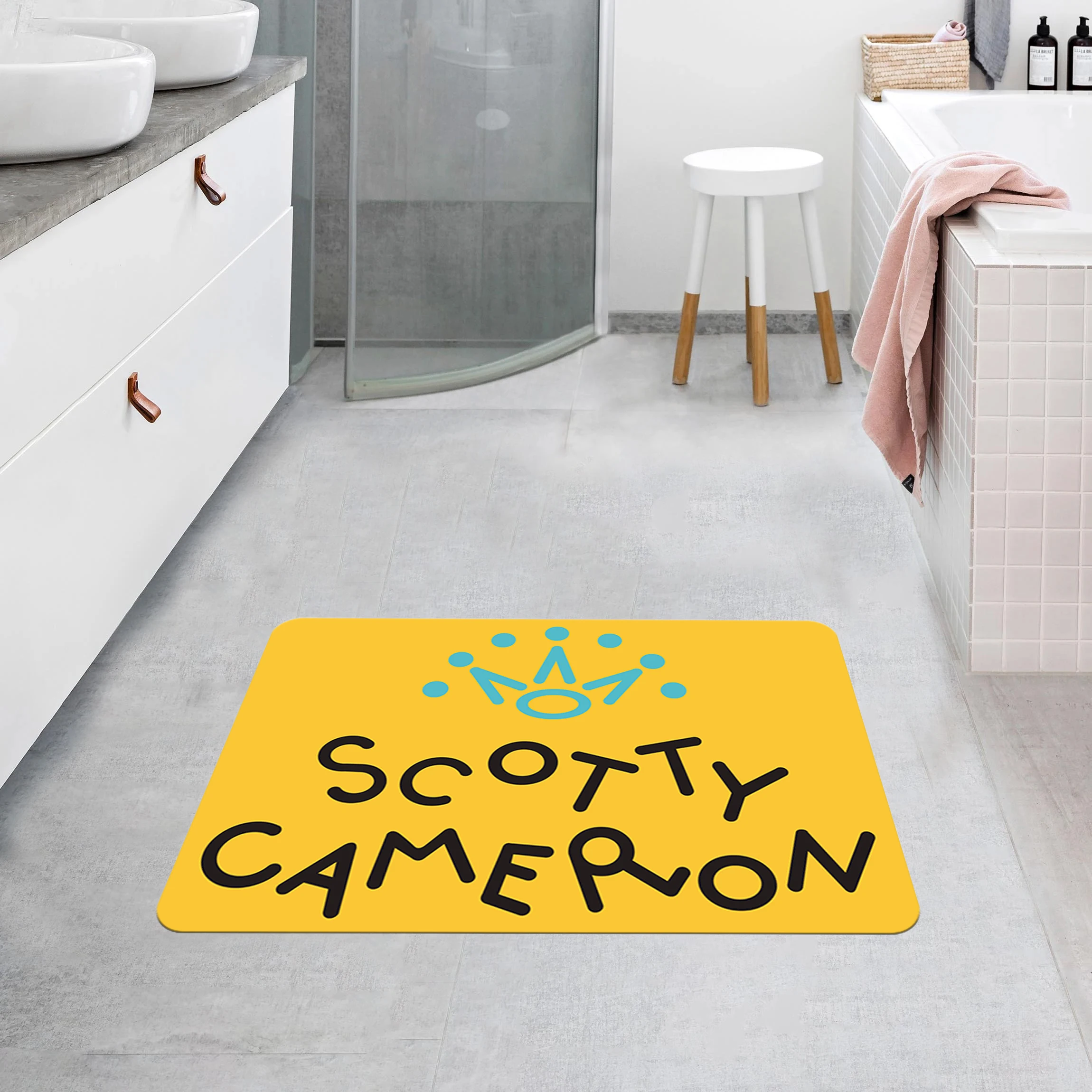 1pc,S-SCOTTY Room Carpet, Very Suitable For Bedrooms, Sofas, Doormats, Decorative Rugs, Non-Slip Floor Mats