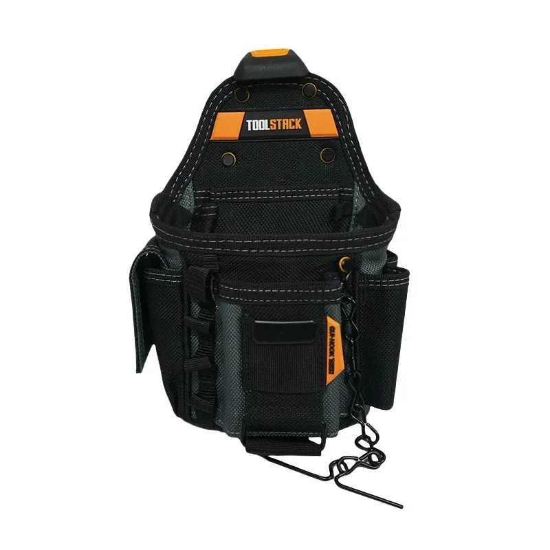 TOOLSTACK Small Electricians Pouch Tool Belt Multifunctional Pockets Tool Pouch Electrician Plumber Maintenance Worker Tool Bags image 3