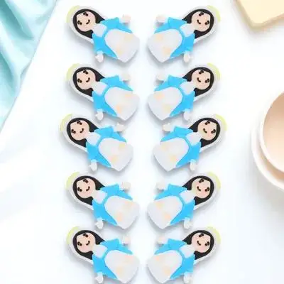 

10Pcs Statue Religious Party Favors Baptism Gifts Easter Egg Stuffers Christian Decor and Crafts Baby Jesus