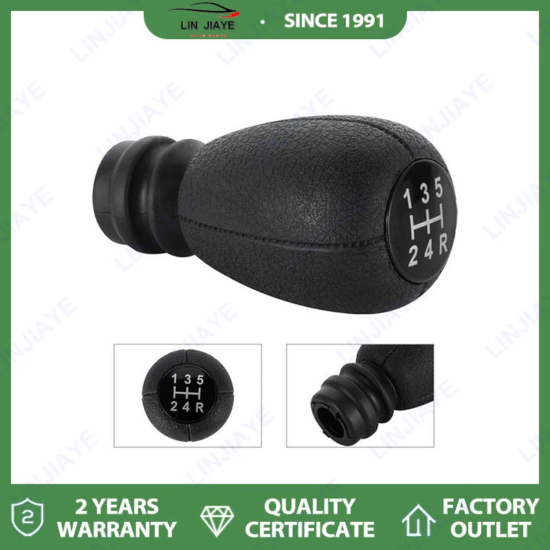 

Shift Knob for Peugeot 307 308 for Citroen C2 C3, Gear Shifter Handle Replacement Interior Parts