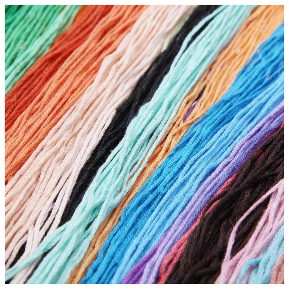 A79I DIY Handmade Needlework Counted Set Embroidery Kit 14CT Flowers Pattern -Stitching 33 * 50cm Home Decoration