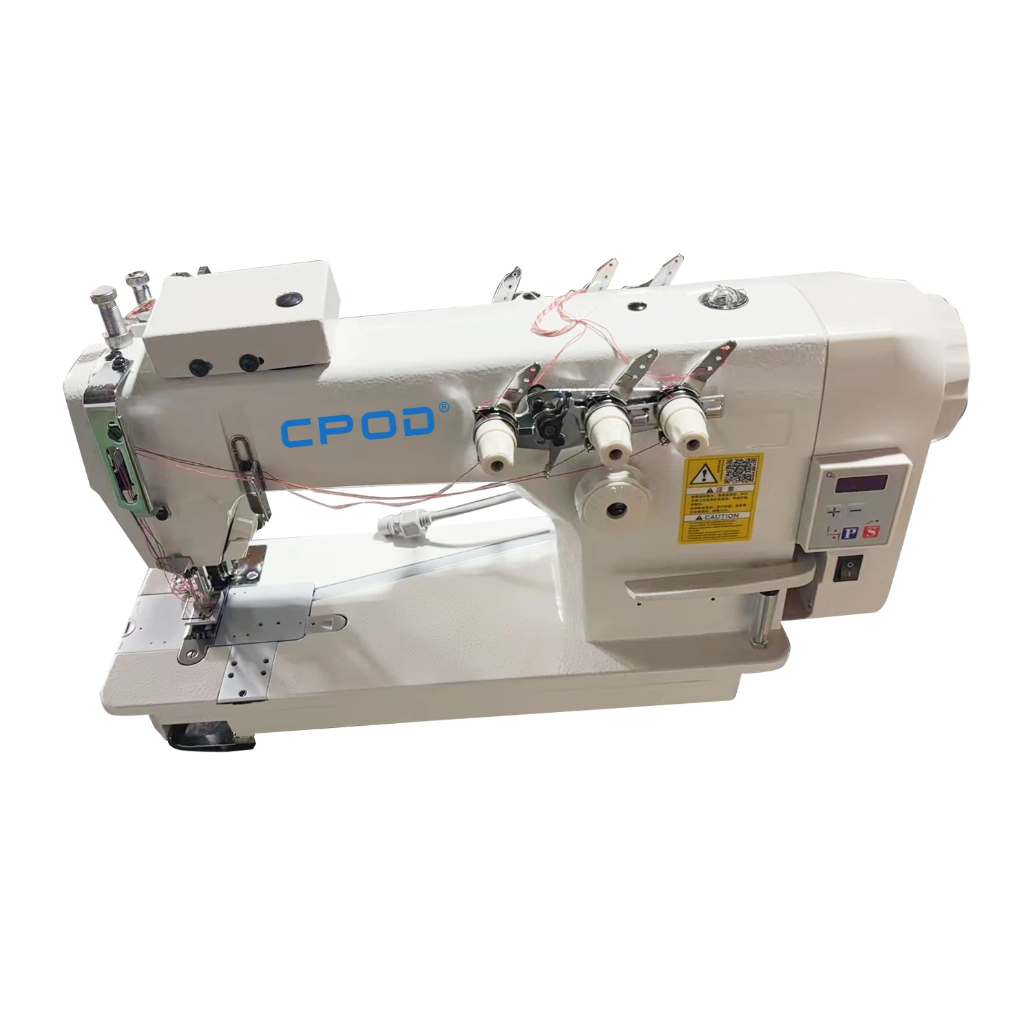 CP-3803D Direct Drive Three Flatbed Sewing Machine with Puller