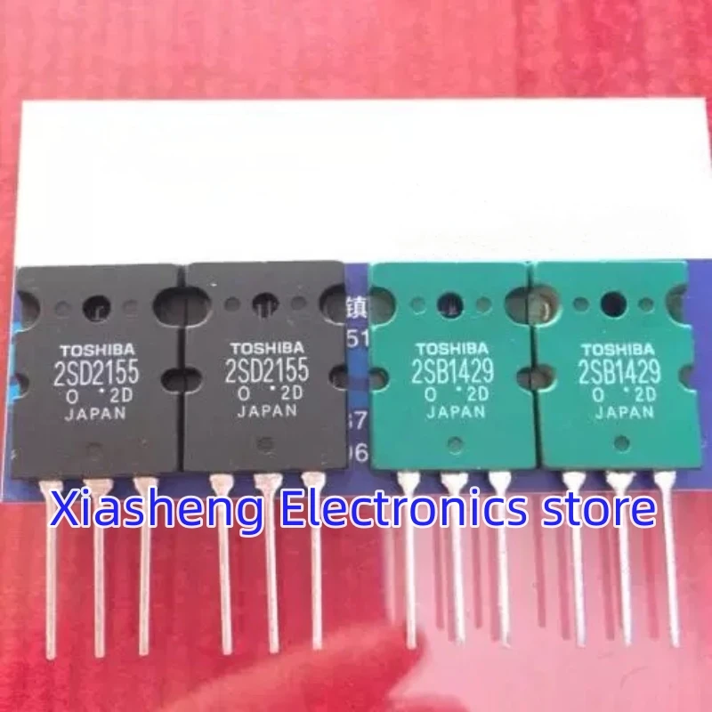 

New Original 2Pairs 2SB1429 B1429 + 2SD2155 D2155 TO-264 Audio Amplifier Transistor In Stock