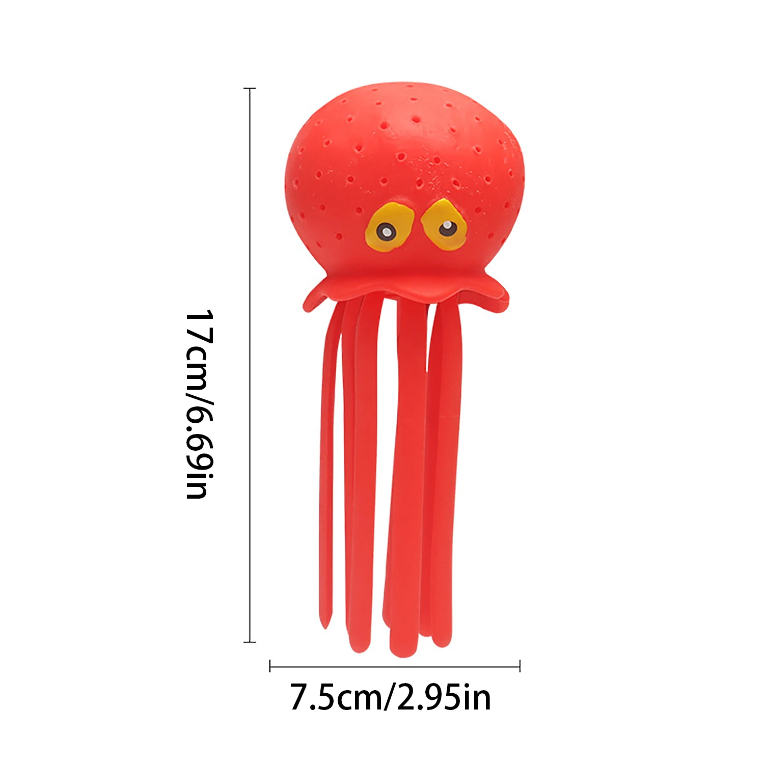 Luminescent Water Spray Octopus Sponge Absorbs Water Octopus Swimming Shower Toy Children's Summer Water Playing